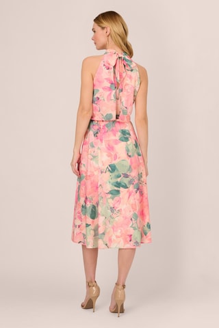 Robe midi sans manches - Bleu