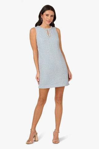 Robe droite - Bleu clair