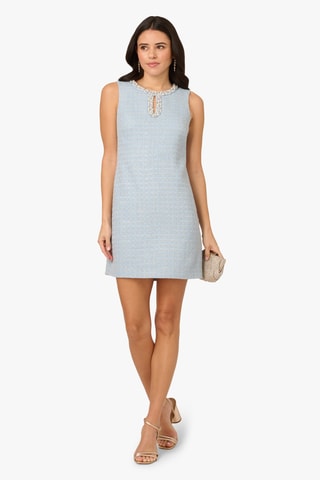 Robe droite - Bleu clair