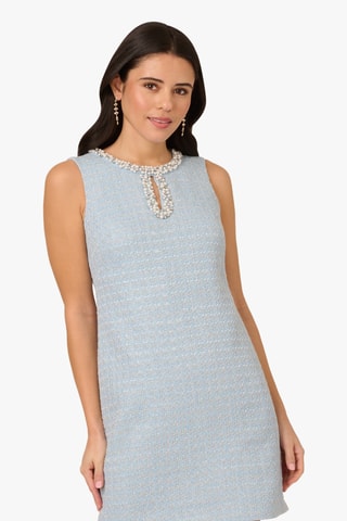 Robe droite - Bleu clair