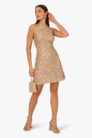 Robe droite - Beige