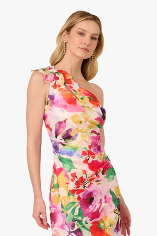 Robe asymétrique - Rose