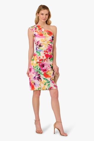 Robe asymétrique - Rose
