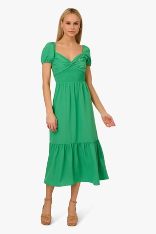 Robe midi - Vert