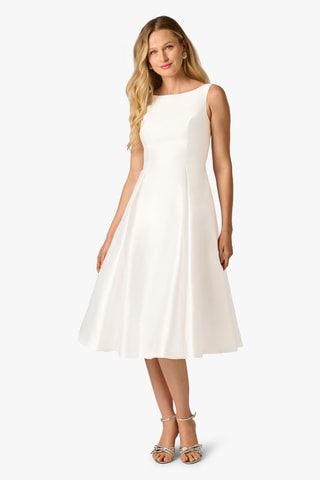 Robe midi - Écru