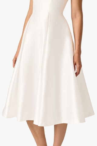 Robe midi - Écru