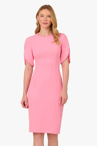 Robe fourreau - Rose