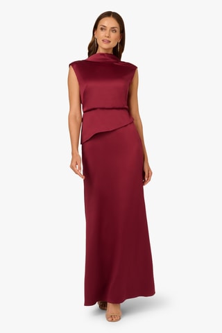 Robe longue - Bordeaux