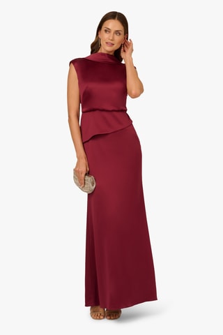 Robe longue - Bordeaux