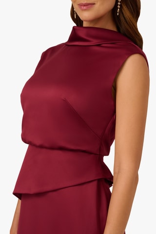 Robe longue - Bordeaux
