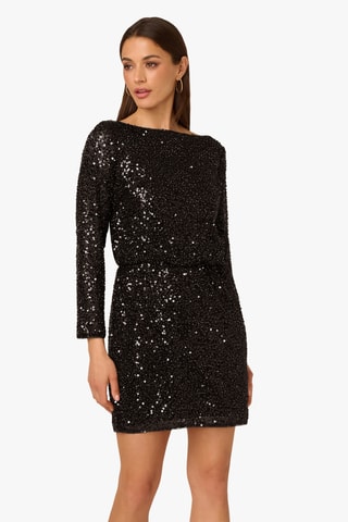 Robe droite - Noir