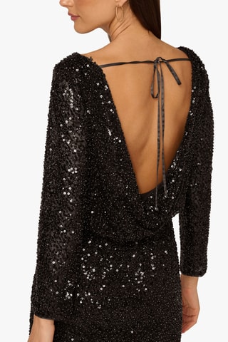 Robe droite - Noir
