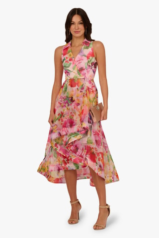 Robe portefeuille - Rose