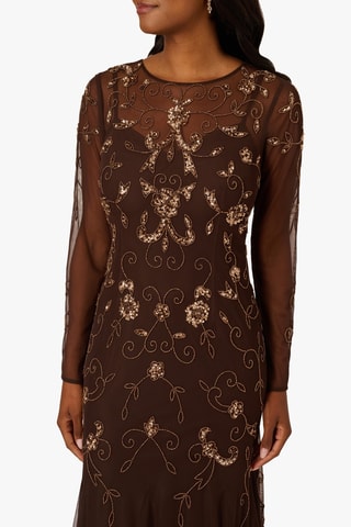 Robe longue - Marron