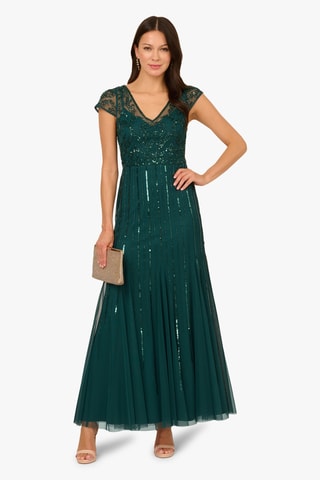 Robe longue - Vert