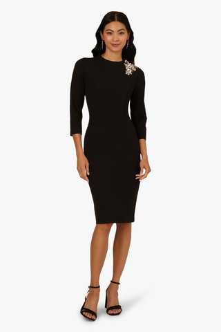Robe fourreau - Noir