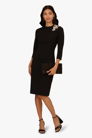 Robe fourreau - Noir