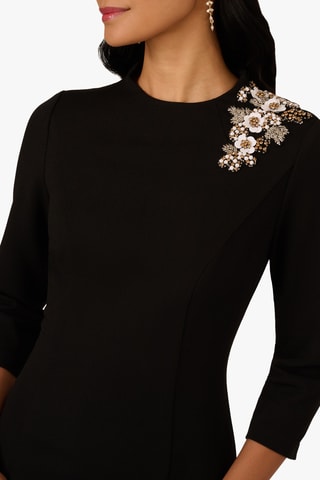 Robe fourreau - Noir