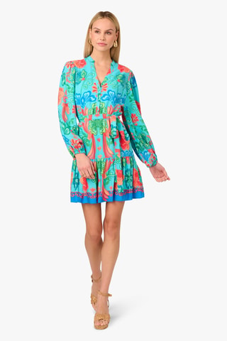 Robe patineuse - Bleu