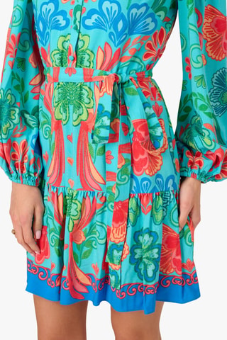 Robe patineuse - Bleu