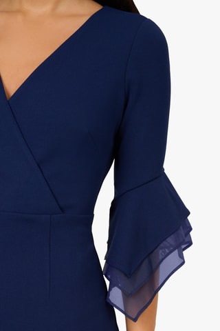 Robe fourreau - Bleu marine