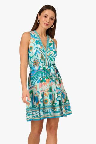 Robe patineuse - Vert