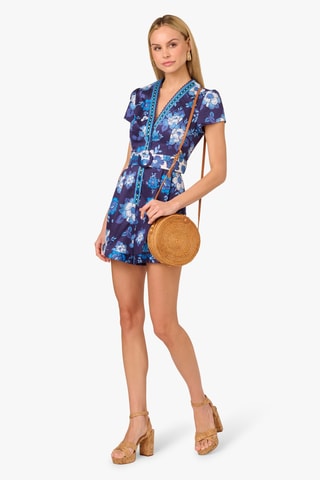 Combishort slim - Bleu