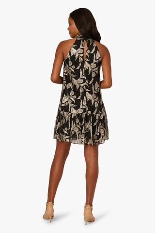 Robe patineuse - Noir et doré