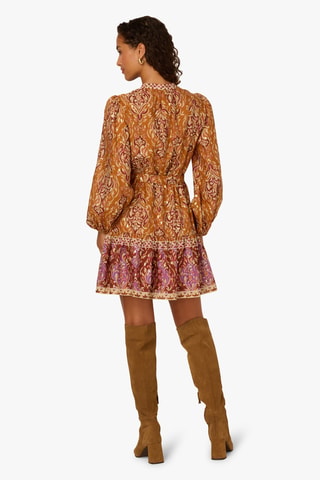 Robe patineuse - Marron
