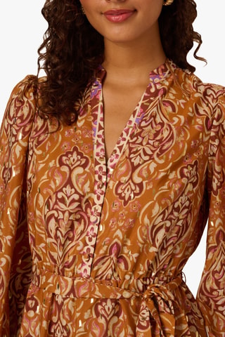 Robe patineuse - Marron