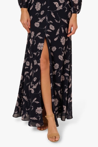Robe longue - Bleu marine