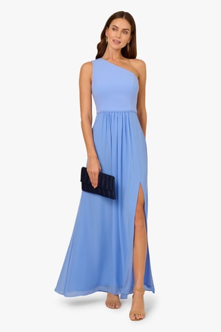 Robe asymétrique - Bleu