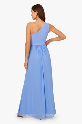 Robe asymétrique - Bleu