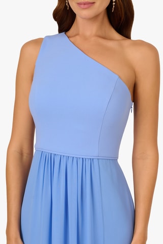 Robe asymétrique - Bleu