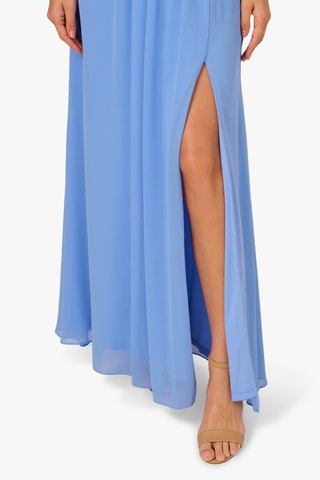 Robe asymétrique - Bleu