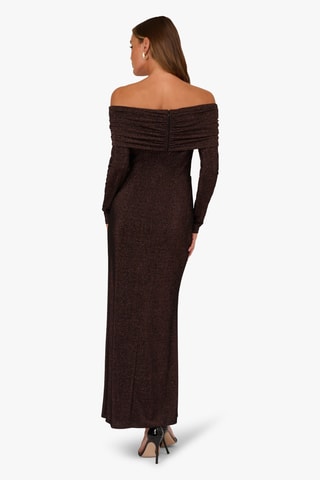 Robe longue - Marron
