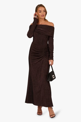 Robe longue - Marron