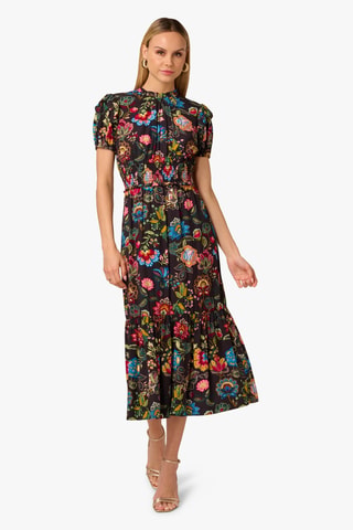 Robe midi - Noir