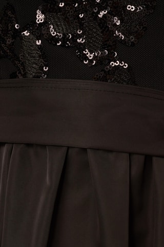 Robe trompe-l'œil - Noir