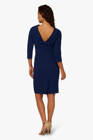 Robe droite - Bleu marine