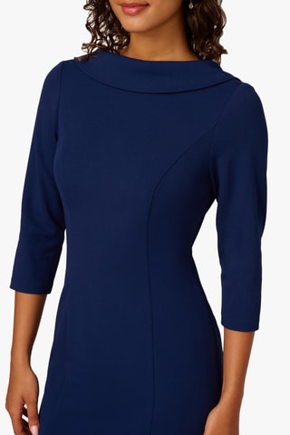 Robe droite - Bleu marine