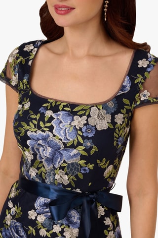 Robe longue - Bleu marine