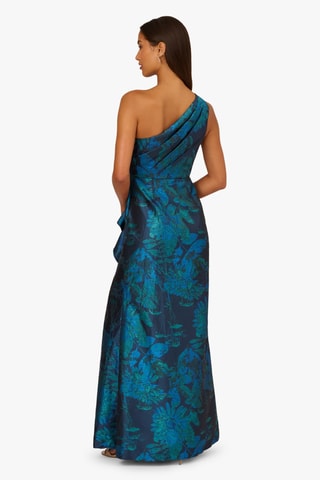 Robe asymétrique - Bleu