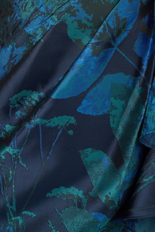 Robe asymétrique - Bleu