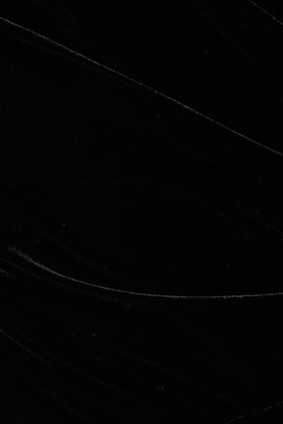 Robe longue en velours - Noir