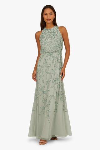 Robe longue - Bleu clair