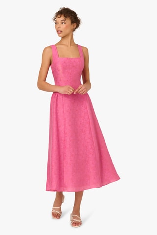 Robe midi - Rose