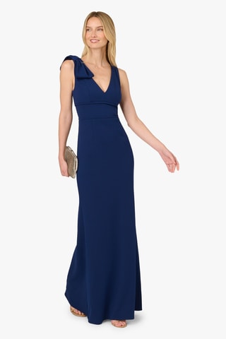 Robe longue - Bleu marine