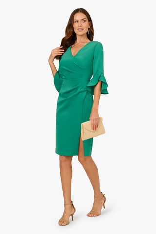 Robe fourreau - Vert