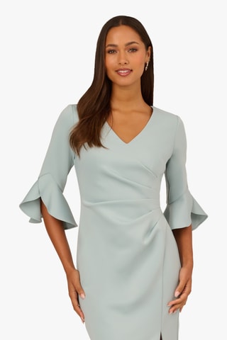 Robe fourreau - Bleu clair